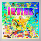 Poster de l'heure de l'époque d'Irvine (Devant)