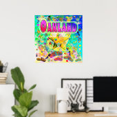 Poster de l'heure de l'époque Oakland (Bureau à domicile)