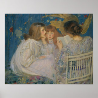 Poster de l'heure de l'histoire pour les enfants