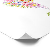 Poster de l'hippocampe d'aquarelle (Coin)