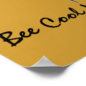 Poster de l'Homme Cool d'abeilles (Coin)