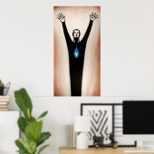 Poster de l'homme de culte (Bureau à domicile)