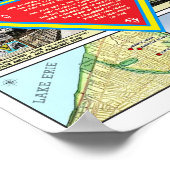 Poster de l'homme de l'acier Eerie Lake Erie Merch (Coin)