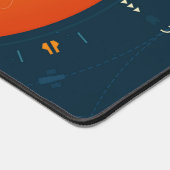 Poster de l'horloge atomique Deep Space, version o (Coin)