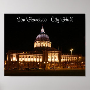 Poster de l'Hôtel de Ville de San Francisco #3