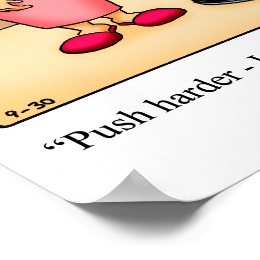 Poster de l'Humour de Chubby Hubby (Coin)