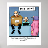 Poster de l'Humour de courrier de bureau de poste  (Devant)