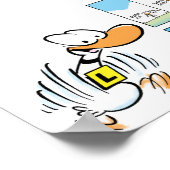 Poster de l'Humour de l'aviation Ducks Funny (Coin)