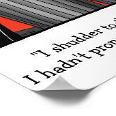 Poster de l'Humour de retraite amusant (Coin)