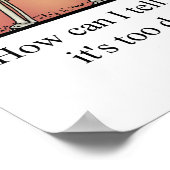 Poster de l'Humour d'Halloween drôle (Coin)