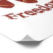 Poster de liberté (taille d'image standard) (Coin)