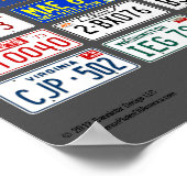 Poster de License Plates of America - 1973 (Coin)