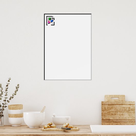 Poster de l'icône d'image brisée (Cuisine)