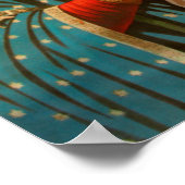 Poster de l'icône orthodoxe mère et enfant (Coin)