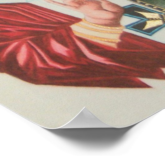 Poster de l'icône Saint Nicolas (Coin)