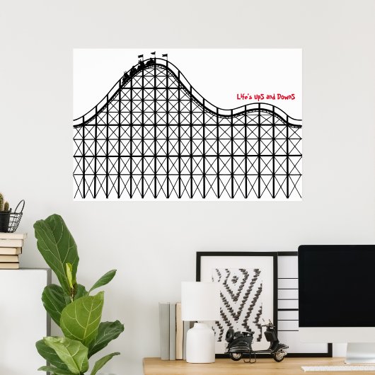 Poster de Life's Up's et Down's Poster (Bureau à domicile)