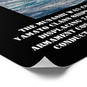 Poster de l'IJN Battleship Musashi (Coin)