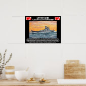 Poster de l'IJN Battleship Musashi (Cuisine)