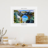 Poster de l'île Arch Rock Mackinac (Cuisine)