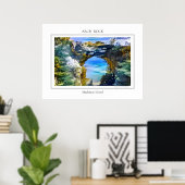 Poster de l'île Arch Rock Mackinac (Bureau à domicile)