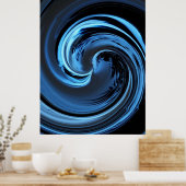 Poster de l'île bleue (Cuisine)