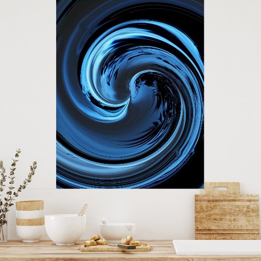 Poster de l'île bleue (Cuisine)