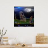 Poster de l'île de Pâques (Cuisine)