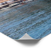 Poster de l'île Hydra Grèce (Coin)