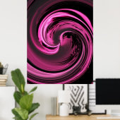 Poster de l'île rose (Bureau à domicile)
