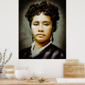 Poster de LiliGuokalani 1880 (Cuisine)