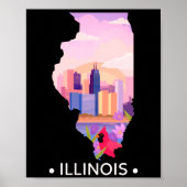Poster de l'Illinois (Devant)