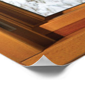 Poster de l'illusion sur la fenêtre de neige (Coin)