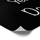 Poster de Lilly Jaune 12"x16" (Coin)