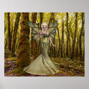 Poster de l'Imaginaire Art Princess Forest