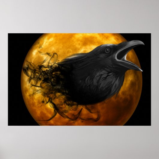 Poster de l'imaginaire de la lune de corbeau (Devant)