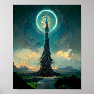 Poster de l'Imaginaire de l'arbre cosmique