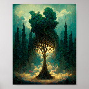 Poster de l'Imaginaire de l'arbre enchanté