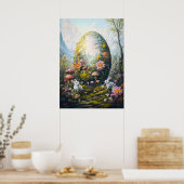 Poster de l'Imaginaire de l'Oeuf de Pâques (Cuisine)