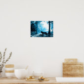 Poster de l'Imaginaire de nuit de la forêt de Wolf (Cuisine)