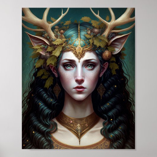 Poster de l'Imaginaire Deer Lady (Devant)