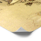 Poster de l'Imaginaire d'illustration de fée 12x16 (Coin)