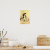 Poster de l'Imaginaire d'illustration de fée 12x16 (Cuisine)