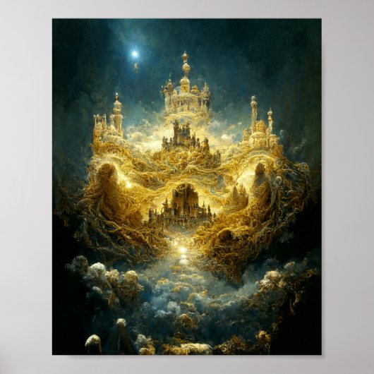 Poster de l'Imaginaire du château Ethereal (Devant)