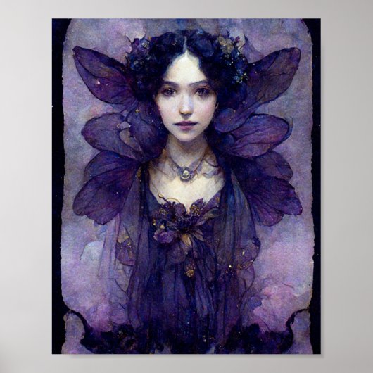 Poster de l'Imaginaire Fairy Purple (Devant)