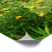 Poster de l'Imaginaire Fleur sauvage Lion (Coin)