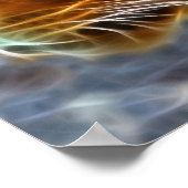 Poster de l'imaginaire Lion Imprimer 20X16 (Coin)