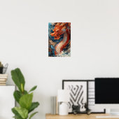 Poster de l'Imaginaire mystique du dragon (Bureau à domicile)