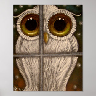 Poster de l'IMAGINAIRE WHITE SNOWY OWL