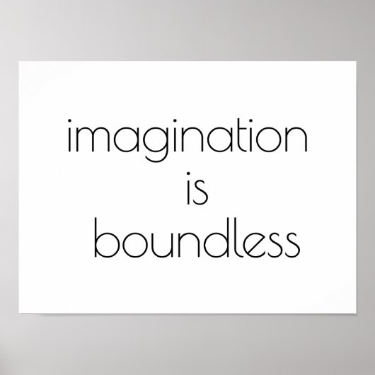 Poster de l'imagination (Devant)