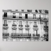 Poster de l'immeuble parisien (Devant)